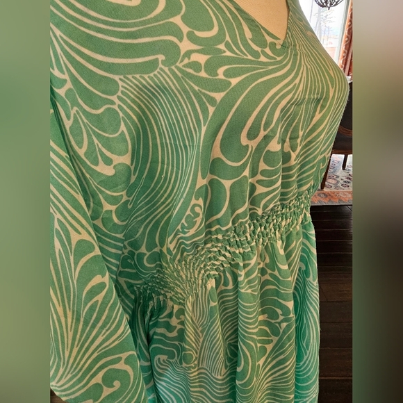 Lindsay Philips Women’s Size M/L Swim Cover-Up Dress Lightweight Beachy Vacation - Picture 5 of 7